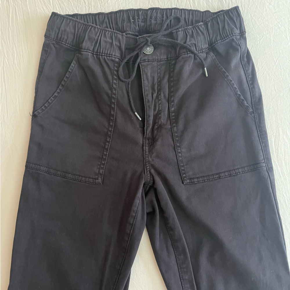 American Eagle Black Jogger Pants Size 8